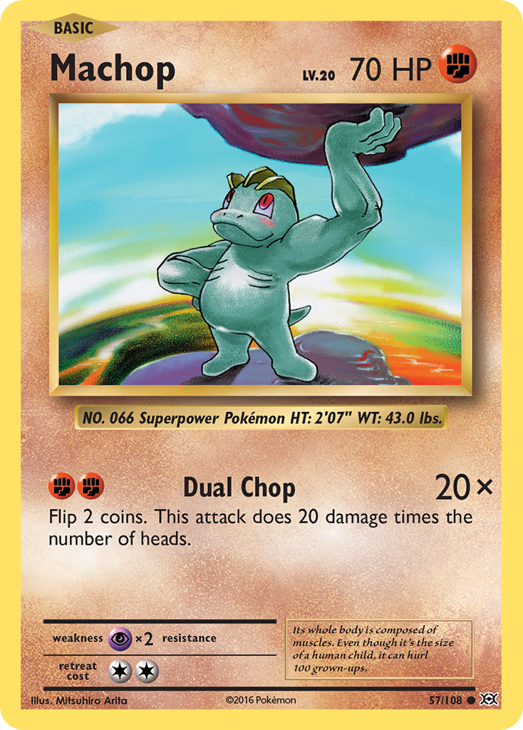 Machop (57/108) [XY: Evolutions] | Dragon's Lair Comics and Fantasy Houston TX