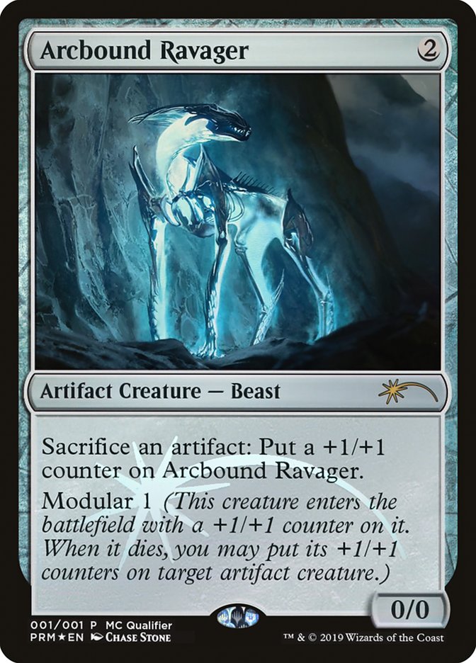 Arcbound Ravager (MC Qualifier) [Pro Tour Promos] | Dragon's Lair Comics and Fantasy Houston TX