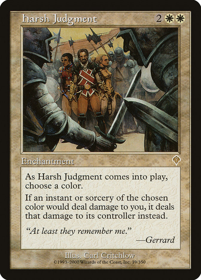 Harsh Judgment [Invasion] | Dragon's Lair Comics and Fantasy Houston TX