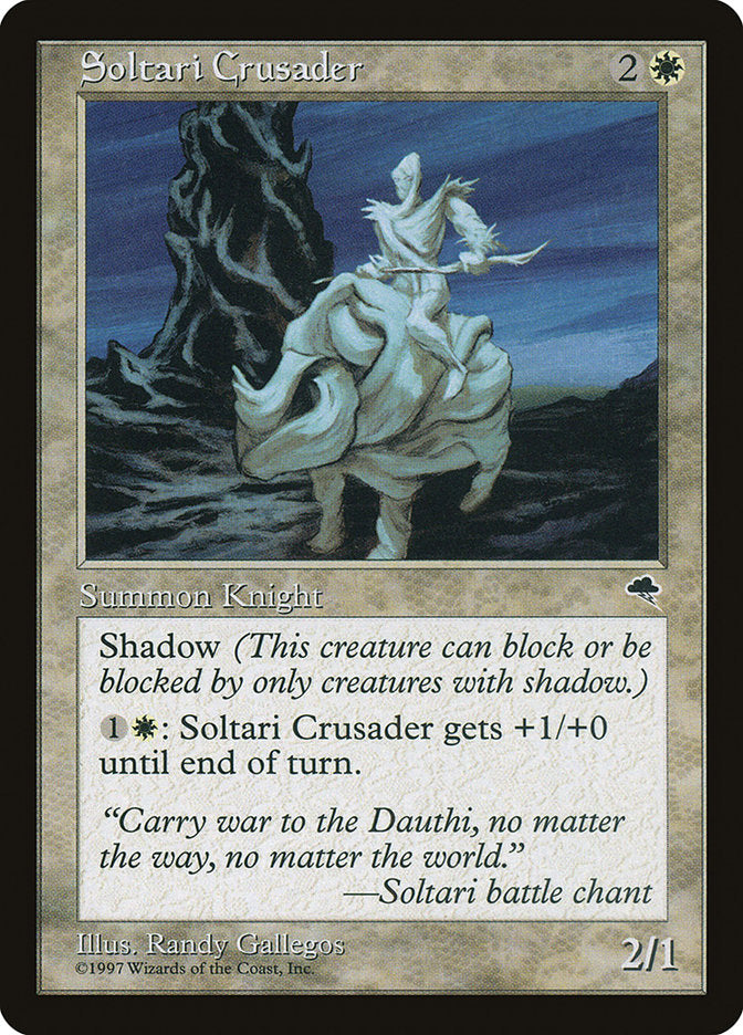 Soltari Crusader [Tempest] | Dragon's Lair Comics and Fantasy Houston TX