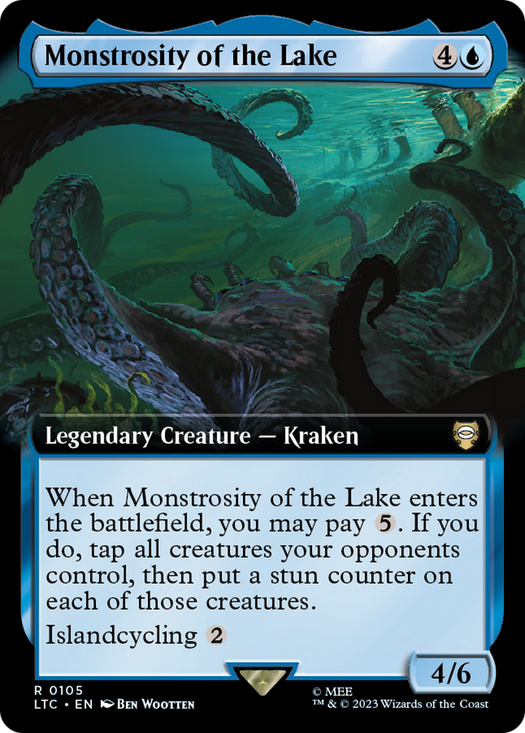 Monstrosity of the Lake (Extended Art) [The Lord of the Rings: Tales of Middle-Earth Commander] | Dragon's Lair Comics and Fantasy Houston TX