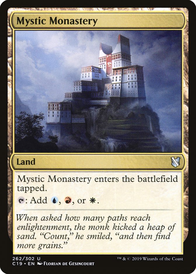 Mystic Monastery [Commander 2019] | Dragon's Lair Comics and Fantasy Houston TX