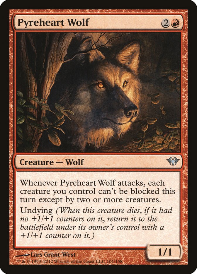 Pyreheart Wolf [Dark Ascension] | Dragon's Lair Comics and Fantasy Houston TX