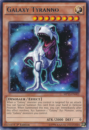 Galaxy Tyranno [MP15-EN003] Rare | Dragon's Lair Comics and Fantasy Houston TX