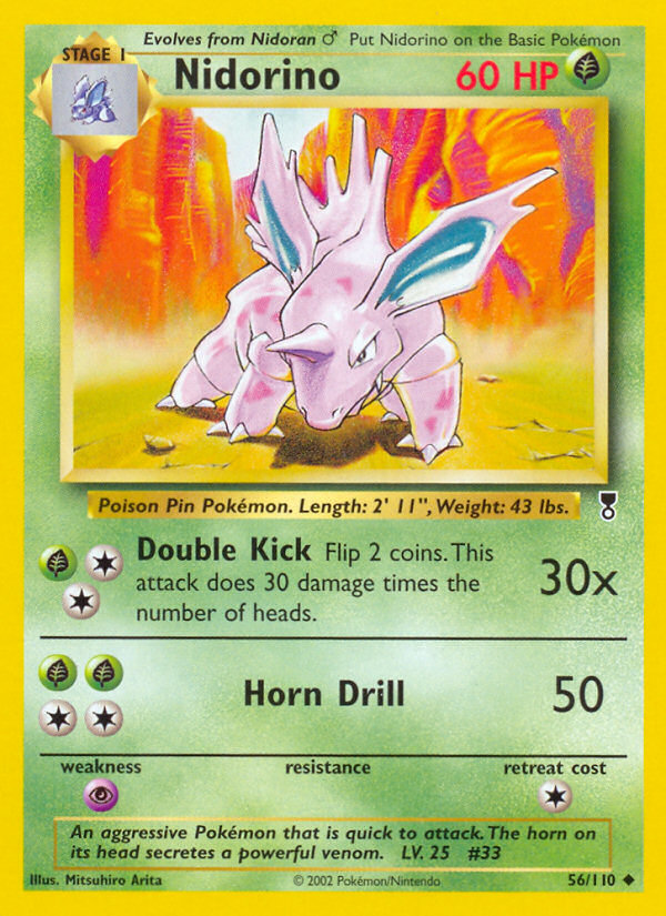 Nidorino (56/110) [Legendary Collection] | Dragon's Lair Comics and Fantasy Houston TX