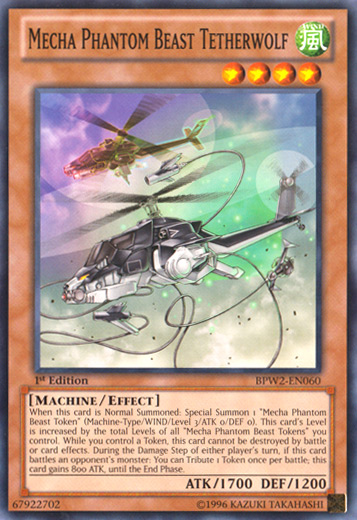 Mecha Phantom Beast Tetherwolf [BPW2-EN060] Common | Dragon's Lair Comics and Fantasy Houston TX