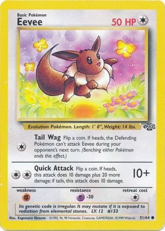 Eevee (51/64) [Jungle Unlimited] | Dragon's Lair Comics and Fantasy Houston TX