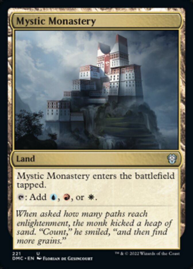 Mystic Monastery [Dominaria United Commander] | Dragon's Lair Comics and Fantasy Houston TX