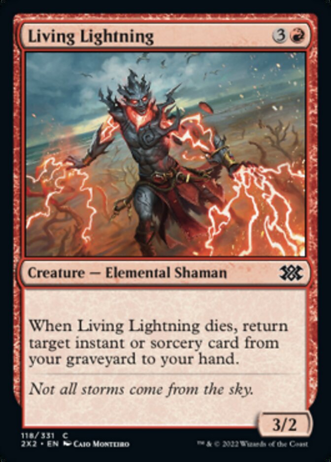 Living Lightning [Double Masters 2022] | Dragon's Lair Comics and Fantasy Houston TX