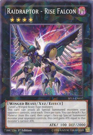 Raidraptor - Rise Falcon [SP15-EN037] Shatterfoil Rare | Dragon's Lair Comics and Fantasy Houston TX