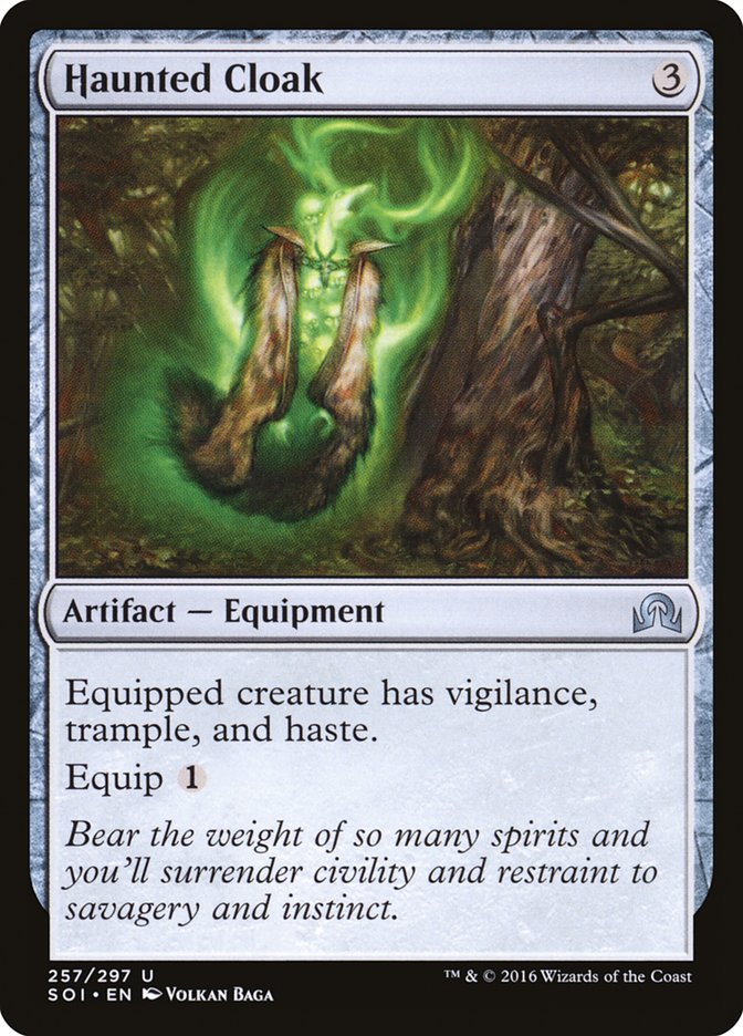 Haunted Cloak [Shadows over Innistrad] | Dragon's Lair Comics and Fantasy Houston TX