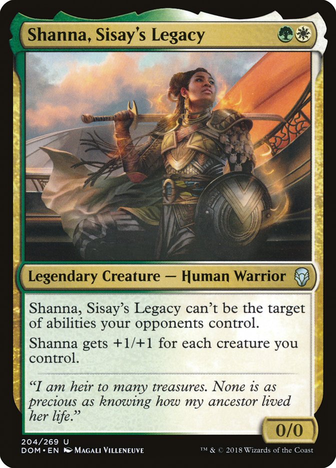 Shanna, Sisay's Legacy [Dominaria] | Dragon's Lair Comics and Fantasy Houston TX