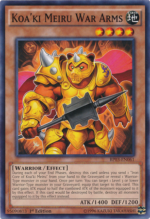 Koa'ki Meiru War Arms [BP03-EN061] Common | Dragon's Lair Comics and Fantasy Houston TX