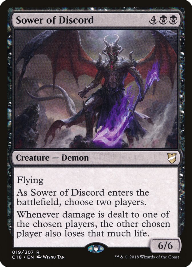 Sower of Discord [Commander 2018] | Dragon's Lair Comics and Fantasy Houston TX