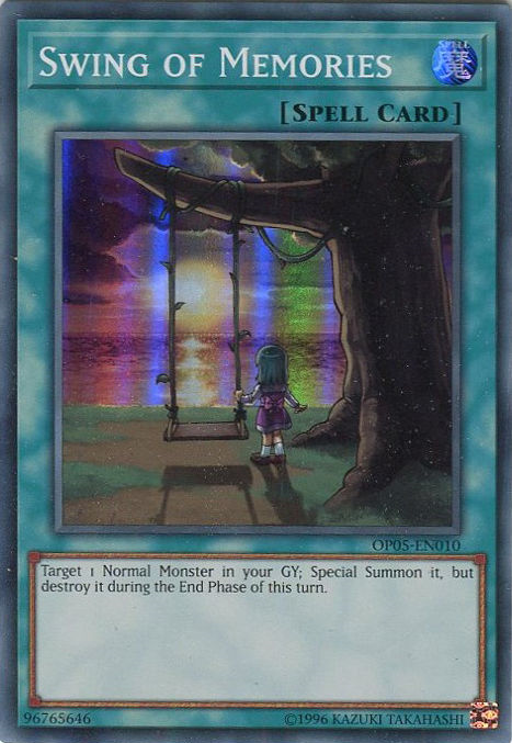 Swing of Memories [OP05-EN010] Super Rare | Dragon's Lair Comics and Fantasy Houston TX