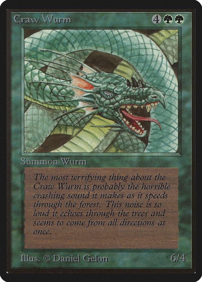 Craw Wurm [Beta Edition] | Dragon's Lair Comics and Fantasy Houston TX