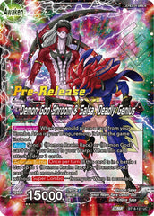 Shroom & Salsa // Demon God Shroom & Salsa, Deadly Genius (BT18-122) [Dawn of the Z-Legends Prerelease Promos] | Dragon's Lair Comics and Fantasy Houston TX