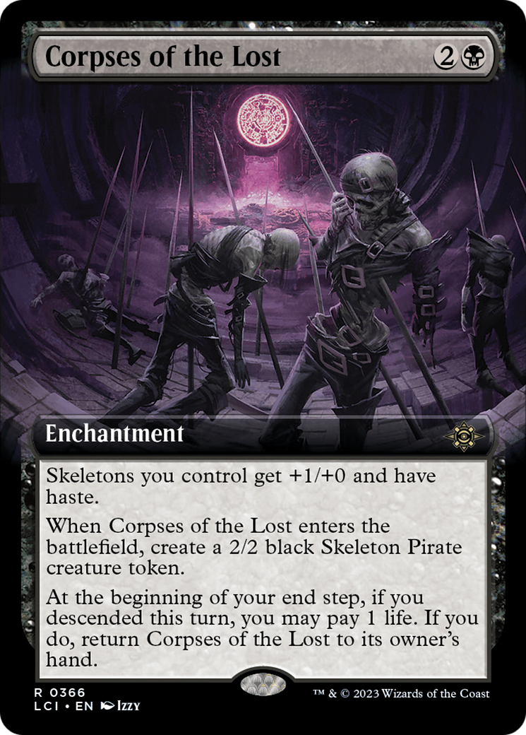 Corpses of the Lost (Extended Art) [The Lost Caverns of Ixalan] | Dragon's Lair Comics and Fantasy Houston TX