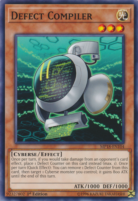 Defect Compiler [MP18-EN104] Common | Dragon's Lair Comics and Fantasy Houston TX