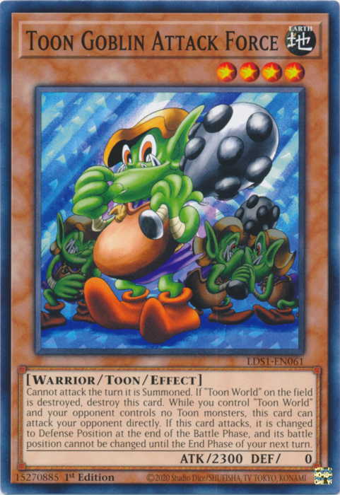 Toon Goblin Attack Force [LDS1-EN061] Common | Dragon's Lair Comics and Fantasy Houston TX