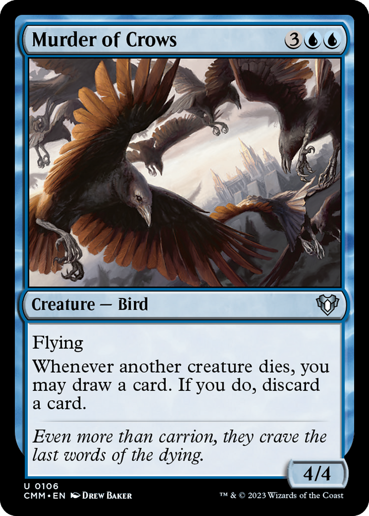 Murder of Crows [Commander Masters] | Dragon's Lair Comics and Fantasy Houston TX