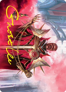 Markov Purifier Art Card (Gold-Stamped Signature) [Innistrad: Crimson Vow Art Series] | Dragon's Lair Comics and Fantasy Houston TX