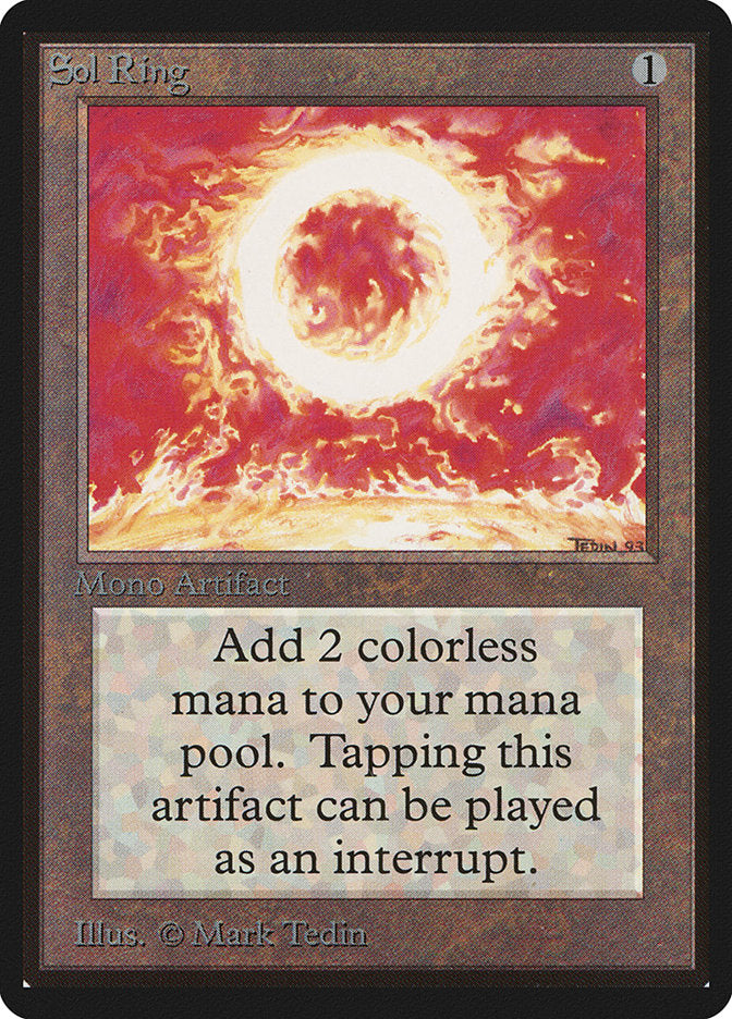 Sol Ring [Beta Edition] | Dragon's Lair Comics and Fantasy Houston TX