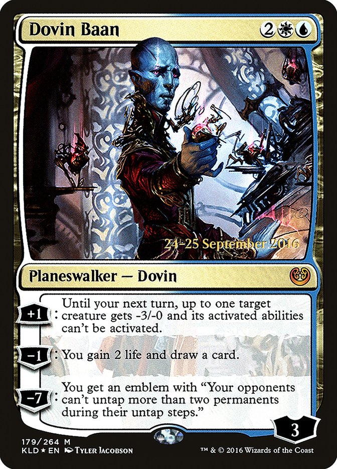 Dovin Baan [Kaladesh Prerelease Promos] | Dragon's Lair Comics and Fantasy Houston TX