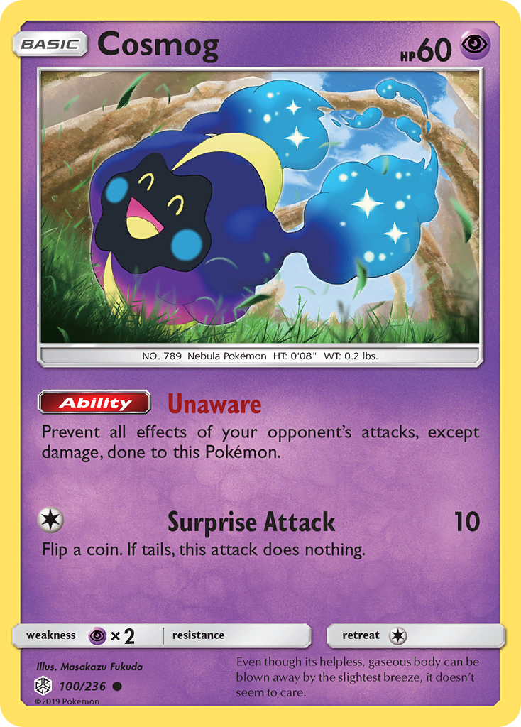 Cosmog (100/236) [Sun & Moon: Cosmic Eclipse] | Dragon's Lair Comics and Fantasy Houston TX