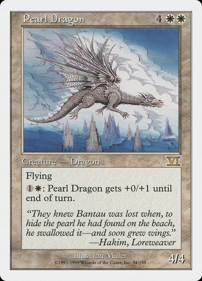 Pearl Dragon [Classic Sixth Edition] | Dragon's Lair Comics and Fantasy Houston TX