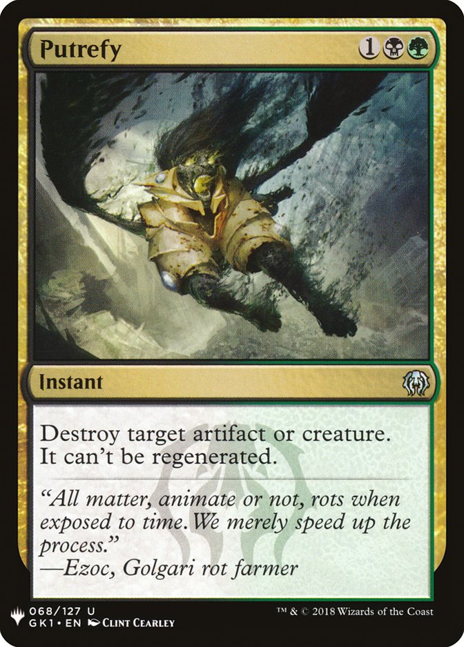 Putrefy [Mystery Booster] | Dragon's Lair Comics and Fantasy Houston TX