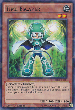 Time Escaper [BP03-EN088] Shatterfoil Rare | Dragon's Lair Comics and Fantasy Houston TX