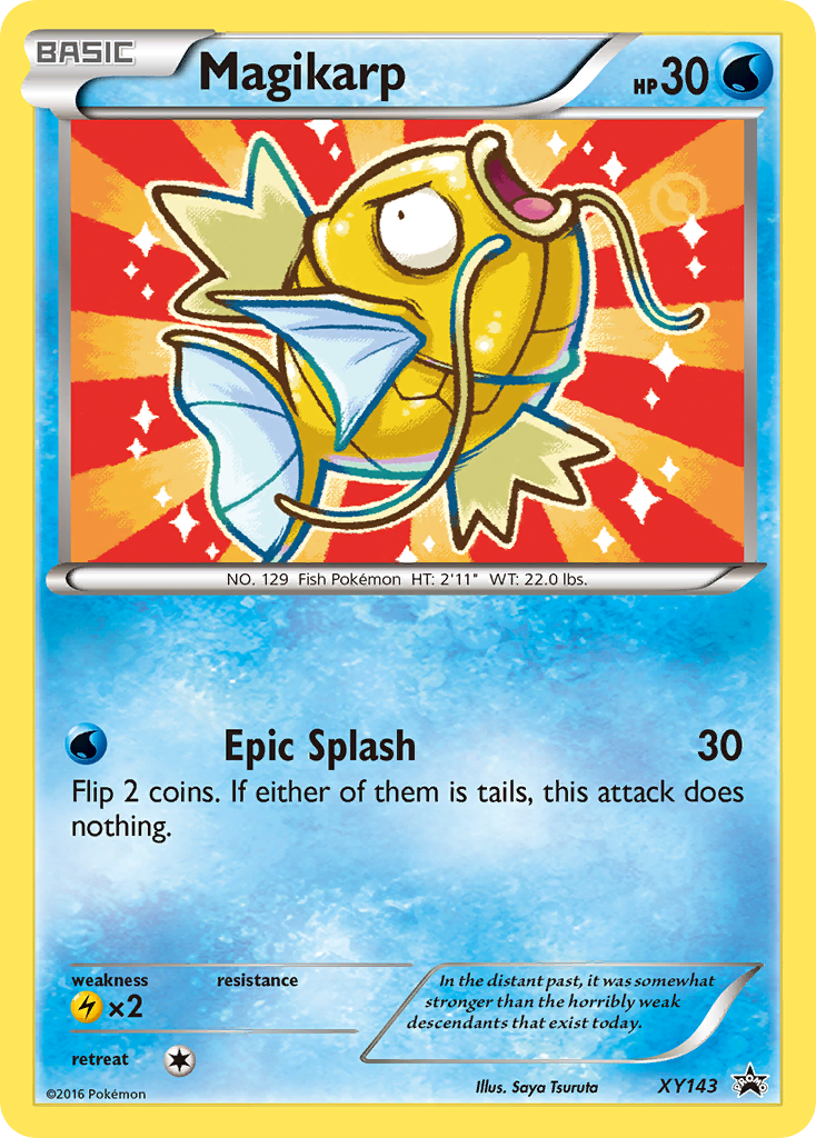 Magikarp (XY143) [XY: Black Star Promos] | Dragon's Lair Comics and Fantasy Houston TX