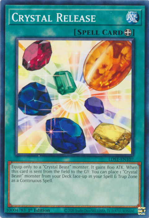 Crystal Release [LDS1-EN107] Common | Dragon's Lair Comics and Fantasy Houston TX