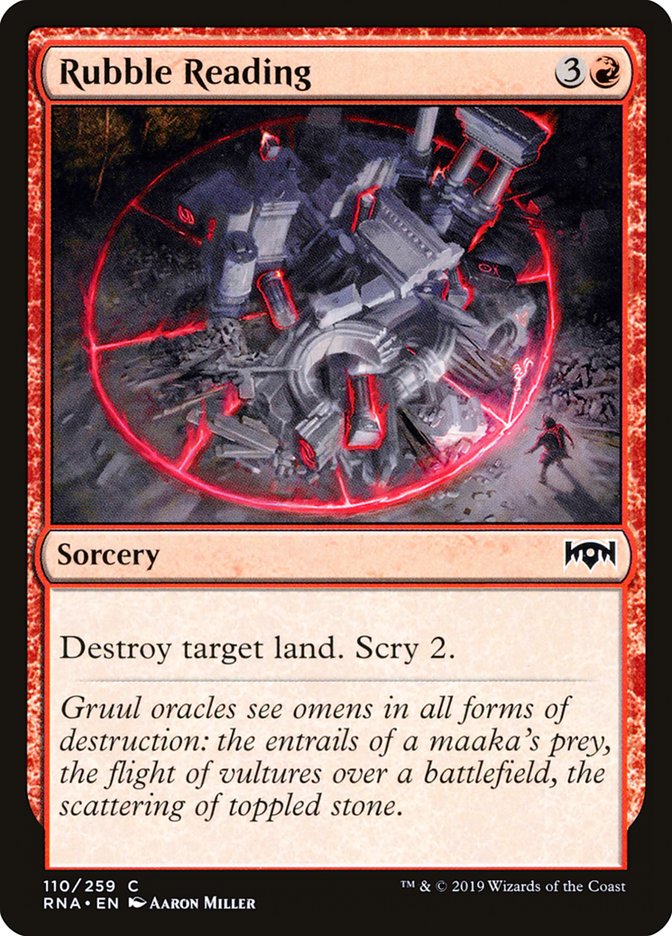Rubble Reading [Ravnica Allegiance] | Dragon's Lair Comics and Fantasy Houston TX