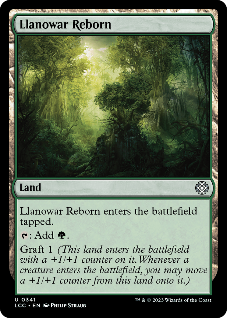 Llanowar Reborn [The Lost Caverns of Ixalan Commander] | Dragon's Lair Comics and Fantasy Houston TX