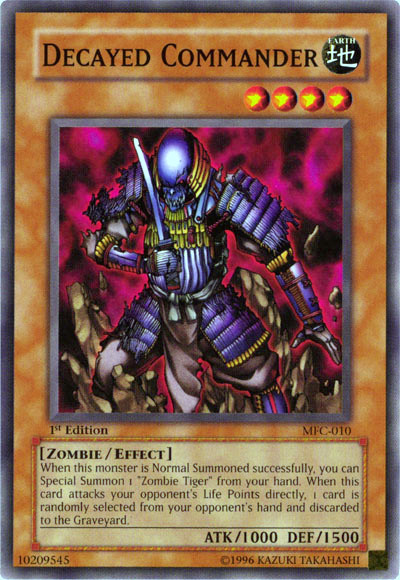 Decayed Commander [MFC-010] Common | Dragon's Lair Comics and Fantasy Houston TX