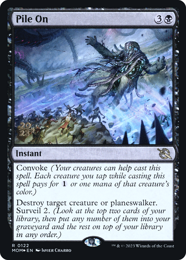 Pile On [March of the Machine Prerelease Promos] | Dragon's Lair Comics and Fantasy Houston TX