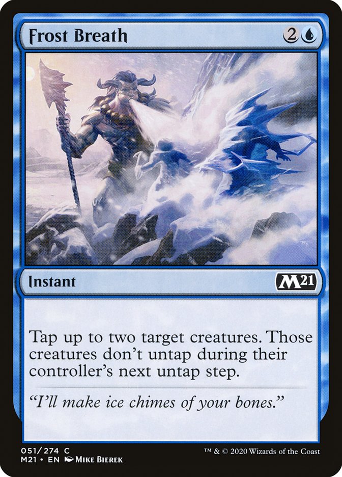 Frost Breath [Core Set 2021] | Dragon's Lair Comics and Fantasy Houston TX