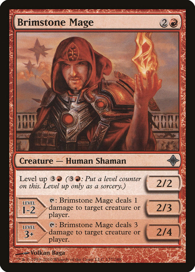 Brimstone Mage [Rise of the Eldrazi] | Dragon's Lair Comics and Fantasy Houston TX