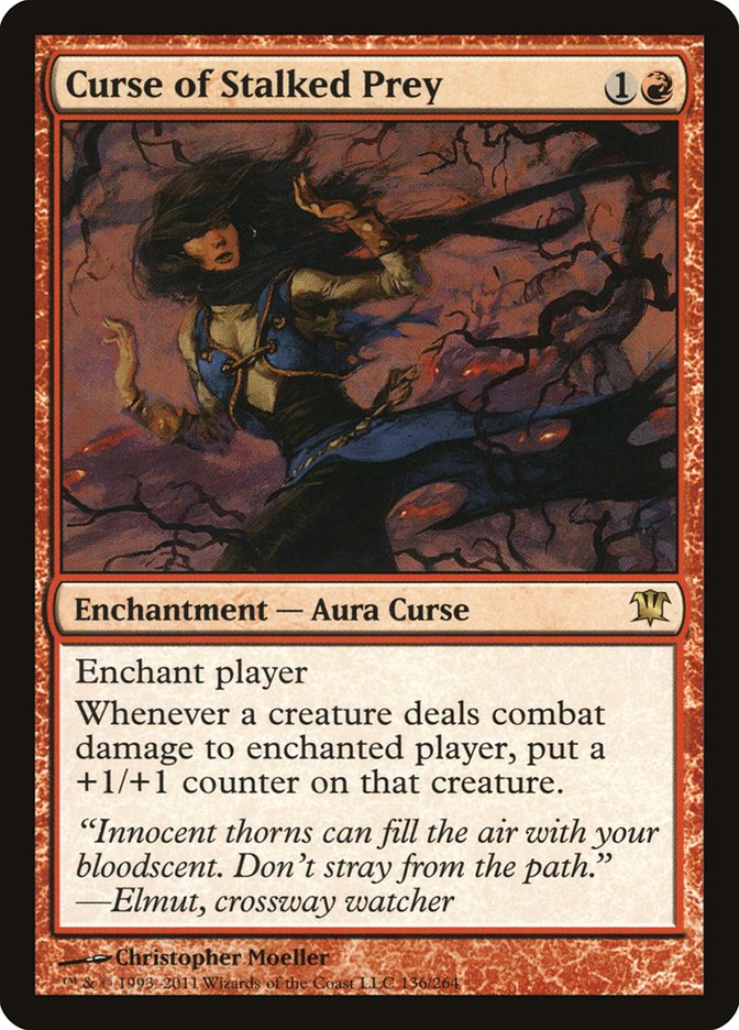 Curse of Stalked Prey [Innistrad] | Dragon's Lair Comics and Fantasy Houston TX