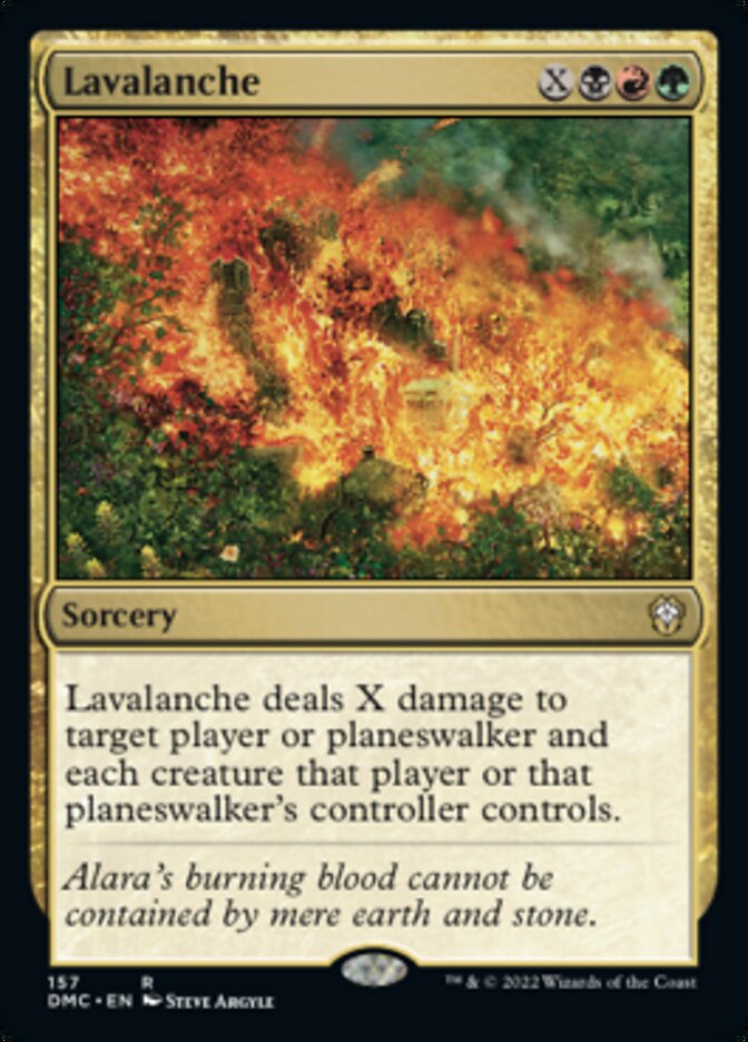 Lavalanche [Dominaria United Commander] | Dragon's Lair Comics and Fantasy Houston TX