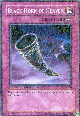 Black Horn of Heaven [DT01-EN100] Common | Dragon's Lair Comics and Fantasy Houston TX