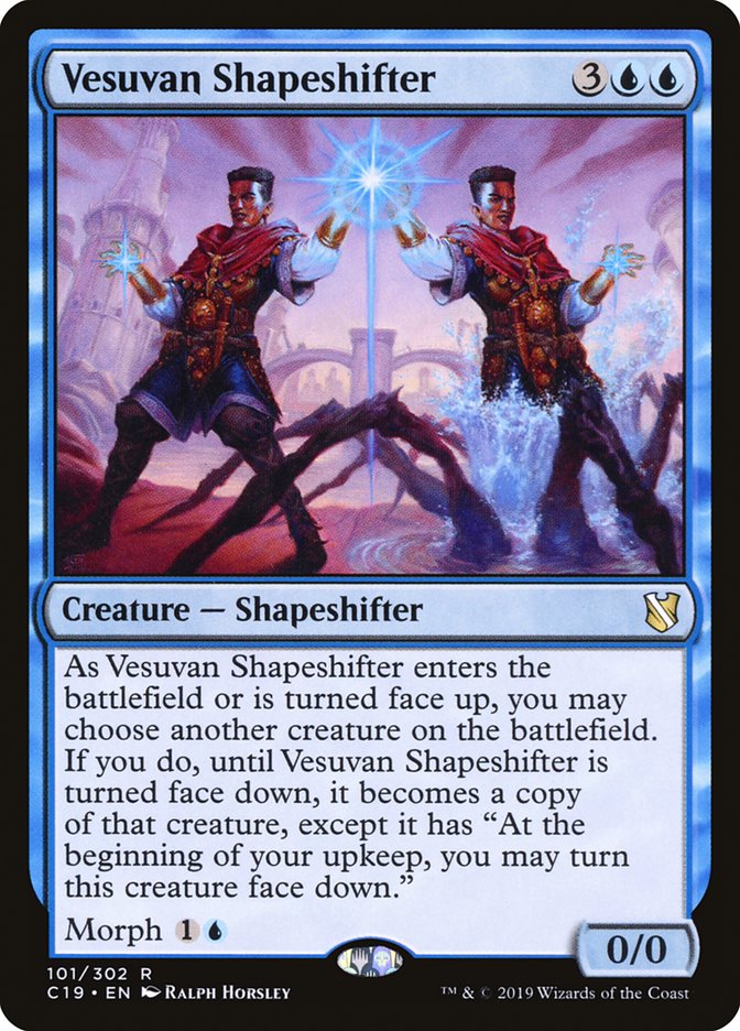 Vesuvan Shapeshifter [Commander 2019] | Dragon's Lair Comics and Fantasy Houston TX