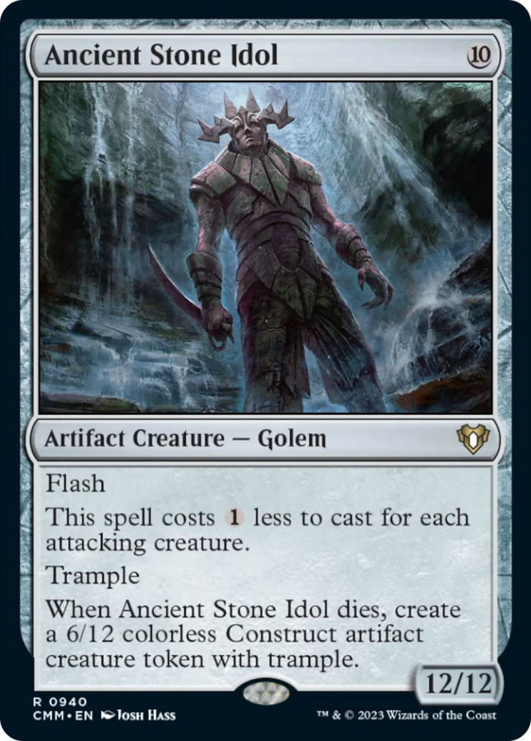 Ancient Stone Idol [Commander Masters] | Dragon's Lair Comics and Fantasy Houston TX
