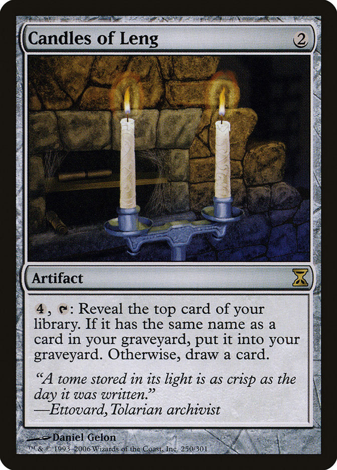 Candles of Leng [Time Spiral] | Dragon's Lair Comics and Fantasy Houston TX
