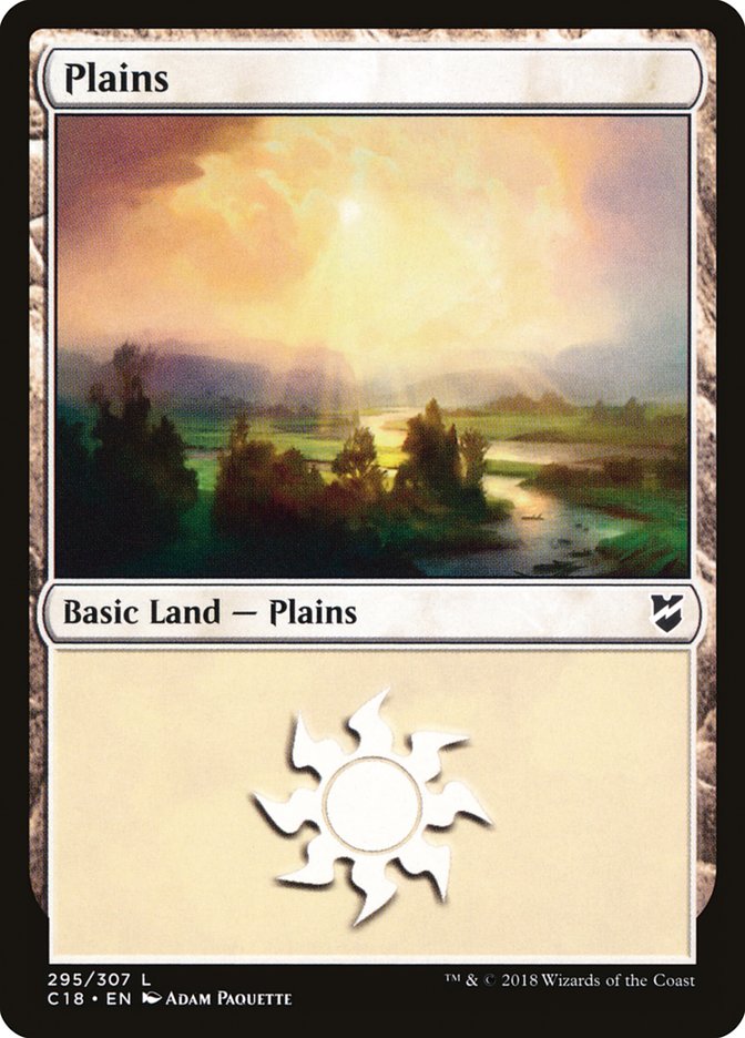 Plains (295) [Commander 2018] | Dragon's Lair Comics and Fantasy Houston TX