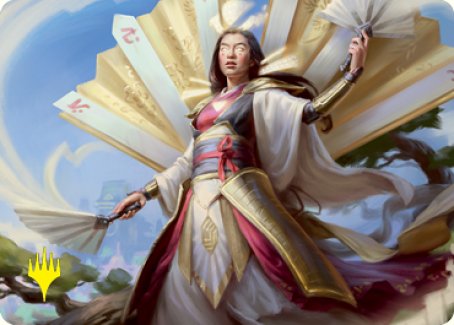 Imperial Subduer Art Card (Gold-Stamped Signature) [Kamigawa: Neon Dynasty Art Series] | Dragon's Lair Comics and Fantasy Houston TX