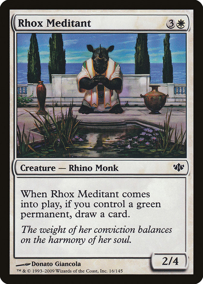 Rhox Meditant [Conflux] | Dragon's Lair Comics and Fantasy Houston TX