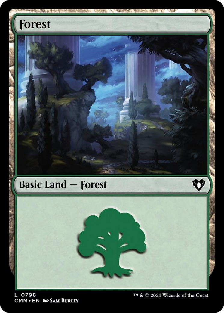 Forest (798) [Commander Masters] | Dragon's Lair Comics and Fantasy Houston TX